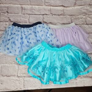 Disney Frozen tutu lot bundle size 4 4t purple blue dance